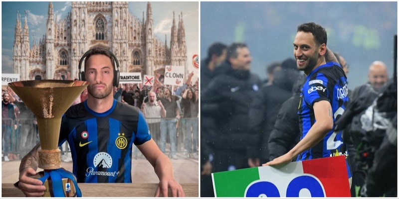 Inter, Calhanoglu punge i tifosi del Milan sui social: il post dopo lo Scudetto