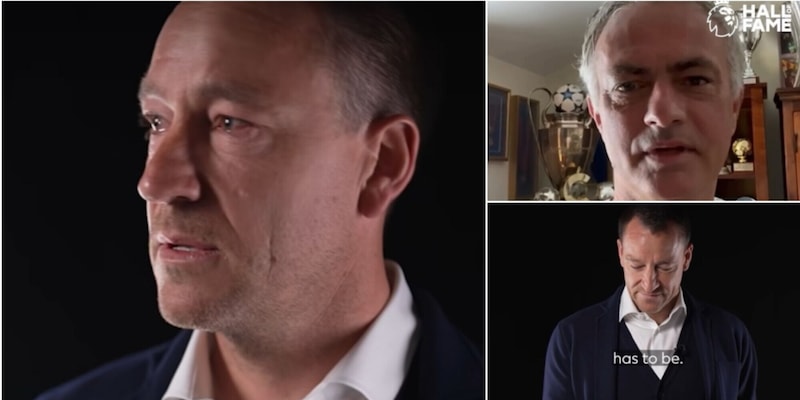 Il messaggio speciale di Mourinho lascia Terry in lacrime: "È un'emozione"