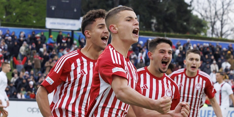 Youth League, l'Olympiacos batte 3-0 il Milan in finale