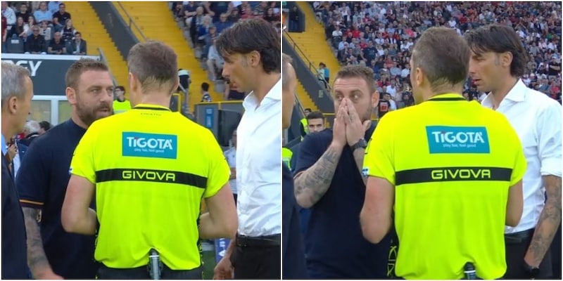 De Rossi sotto shock dopo il malore di N'Dicka: la frase all'arbitro Pairetto