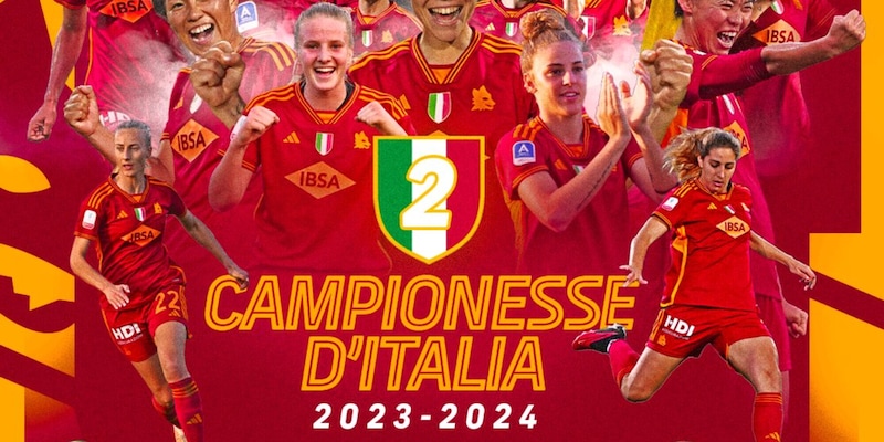 La Roma Femminile è campione d'Italia: decisivo il ko della Juve con l'Inter