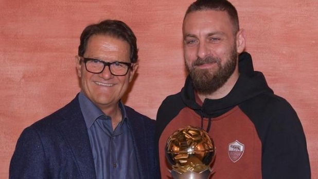 Capello: "De Rossi leader intelligente e studioso. I giocatori lo seguono"