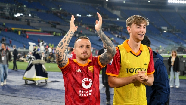 Angelino e il figlio innamorato della Roma: "Dorme con la maglia giallorossa"