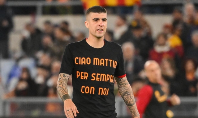 Mancini, il gol e la dedica a Giani: "Ciao Mattia, per sempre con noi"