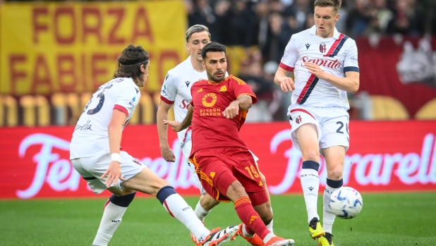 LIVE All'intervallo Roma-Bologna 0-2: El Azzouzi al 14', raddoppio di Zirkzee al 45'