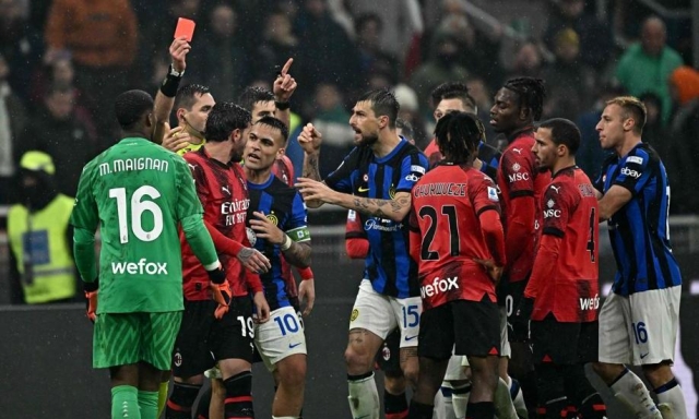 Il derby costa caro al Milan: 2 turni a Calabria, uno a Hernandez (e Dumfries)