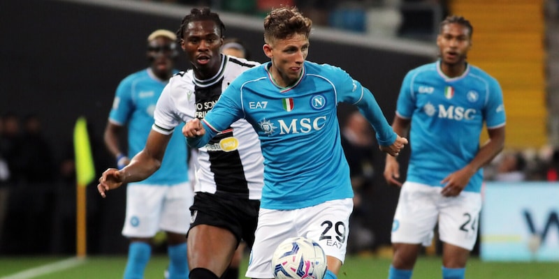 Udinese-Napoli, le pagelle degli azzurri: Politano assist, poco Lindstrom