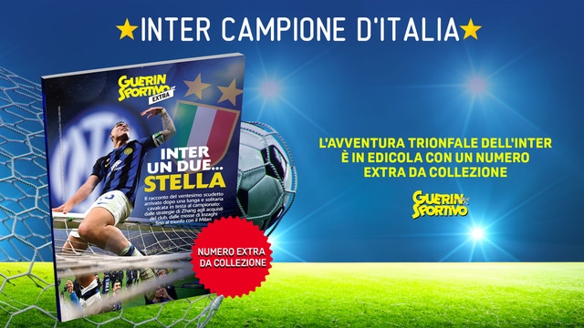 Scudetto Inter, in edicola un numero extra da collezione del Guerin Sportivo!