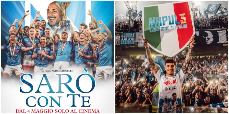 "Sarò con te", dal 4 maggio al cinema il film che celebra il Napoli