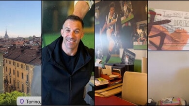 Del Piero in ufficio a Torino, i tifosi Juve: “Non fatelo andare via”