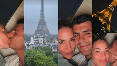 Morata e Alice Campello, fuga d'amore a Parigi: "Solo noi due"