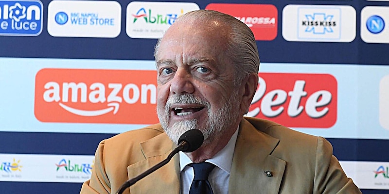 De Laurentiis diretta: conferenza e ritiro Napoli Dimaro-Castel di Sangro LIVE