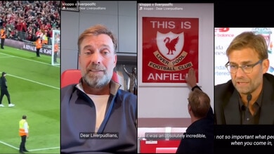 Klopp sbarca sui social e dà l'addio al Liverpool: il video è emozionante