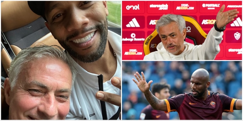 Mourinho, selfie e sorrisi con Maicon: "Sempre il migliore..."