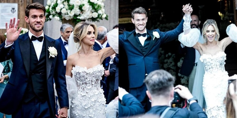 Rugani e Michela Persico matrimonio a Torino: tanta Juve, ecco chi c'era