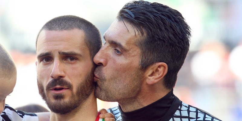 Bonucci lascia il calcio, il messaggio di Buffon è da brividi