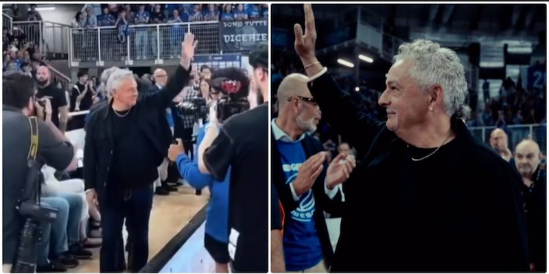 Baggio torna a Brescia 20 anni dopo: l'emozionante dedica, tifosi impazziti