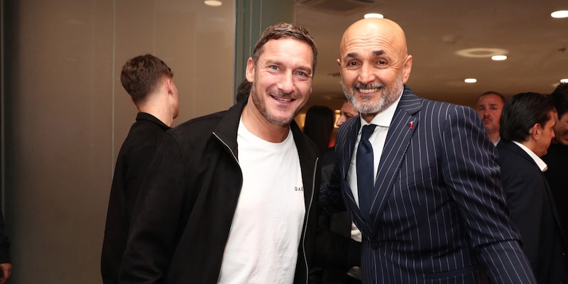 Spalletti rivede Totti all’Olimpico sette anni dopo: cosa si sono detti