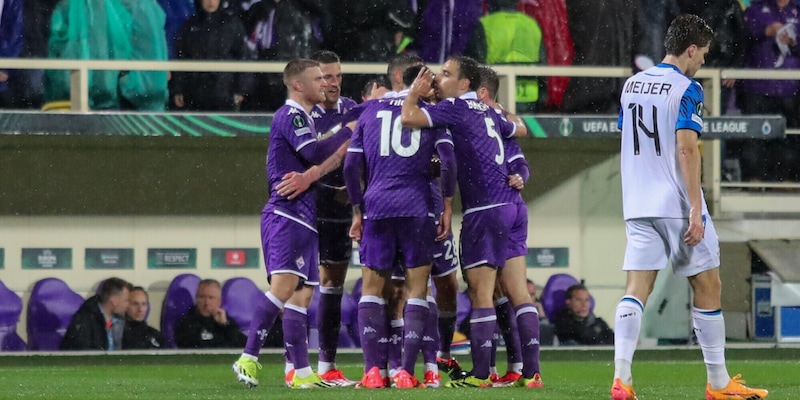 Fiorentina-Bruges 3-2: Ranieri, Belotti e Nzola lanciano Italiano