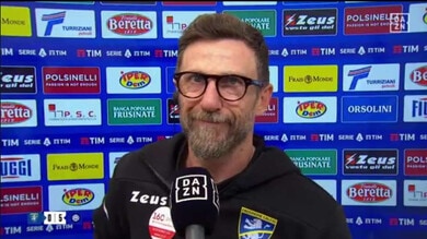 Di Francesco: "Inter? Qui a Frosinone partita diversa dal Sassuolo..."