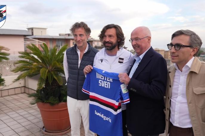 Sampdoria, Eriksson torna a Genova: il discorso alla squadra