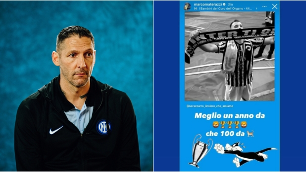 Gatti e la sciarpa anti-Inter, Materazzi non ci sta: "Meglio un anno da leoni che 100 da..."