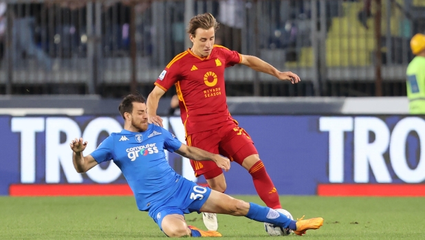 LIVE Empoli-Roma 1-0: tiro di Zalewski con deviazione di Abraham, palla alta di poco