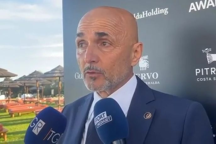 Video, Spalletti: "Menomale che c'è l'Inter che ancora crede nel talento italiano..."