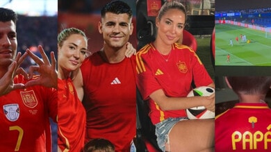 Morata, il tifo di Alice Campello e la gaffe: la replica di Alvaro