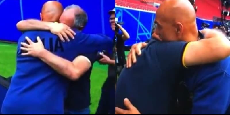 Spalletti, l'abbraccio con Nosotti dopo il lutto: il gesto commovente