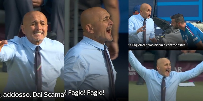 La Spalletti-cam di Svizzera-Italia: "Fagioli, lì non servi", "Scamacca, addosso"