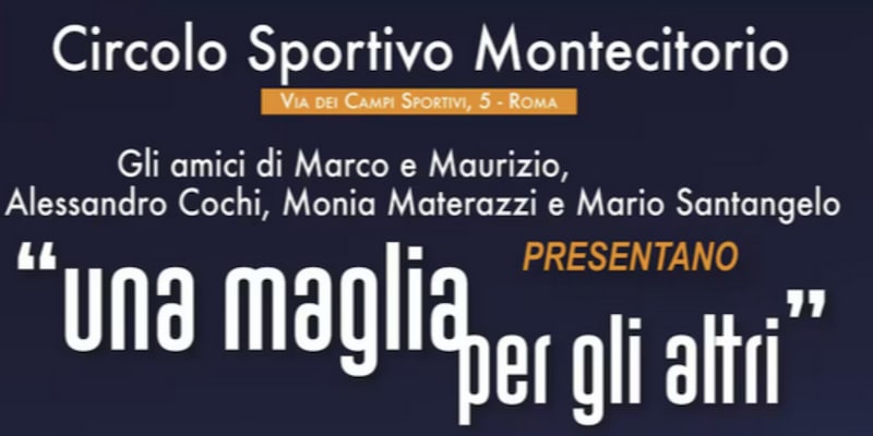 Circolo Montecitorio, domani all’asta le maglie dei campioni