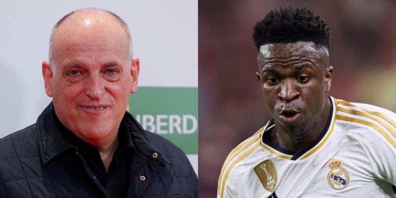 Liga, la strana proposta di Tebas per Vincius Jr: "Quando si ritirerà..."