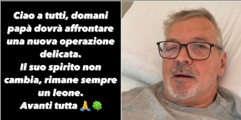 Stefano Tacconi, nuova operazione: l'annuncio del figlio sui social