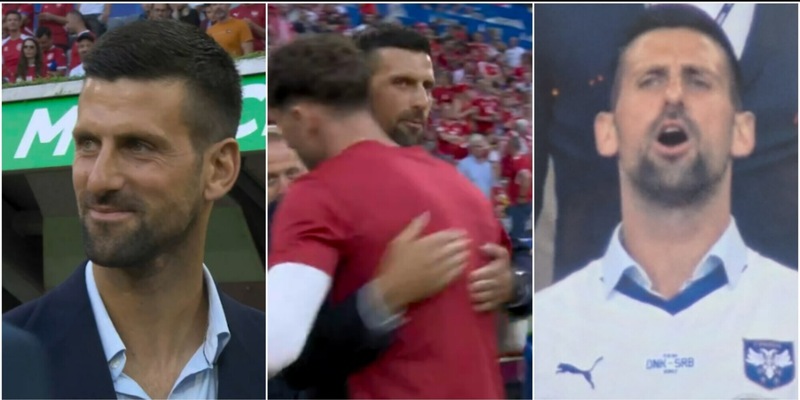 Djokovic allo stadio tifa Serbia: il gesto spiazza i tifosi