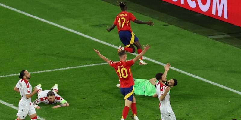 La Spagna travolge la Georgia 4-1: ora i quarti con la Germania