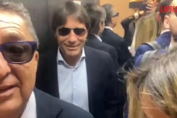 Le prime parole di Conte al Napoli: "Un grande giorno? Assolutamente sì"