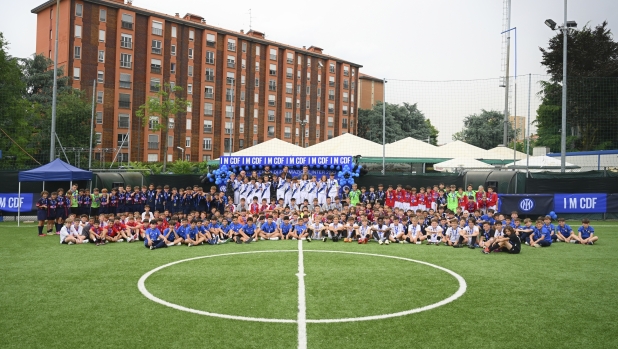 Inter, Inzaghi al torneo dei Centri di formazione nerazzurri: che festa per il tecnico!