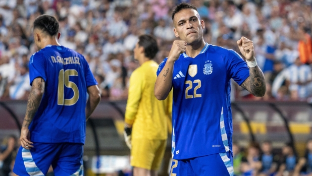 Lautaro-show in amichevole con l'Argentina. Doppietta nel 4-1 al Guatemala