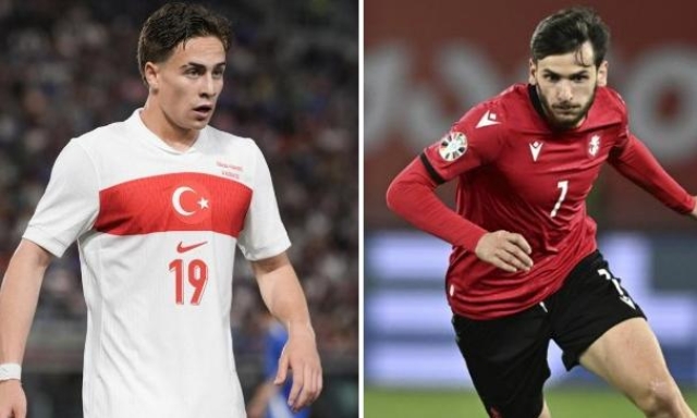 Talento, fisico, velocità: Yildiz-Kvara, sfida all'ultimo dribbling in Turchia-Georgia