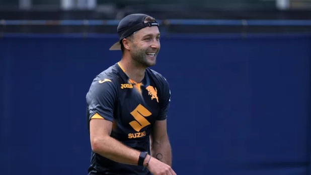 Non solo Sonego: anche l'inglese Broady si allena con la maglia del Torino