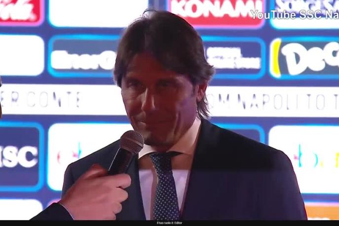 Conte: "A Napoli ho ricevuto prima ancora di dare. Ora non mi resta che restituire"