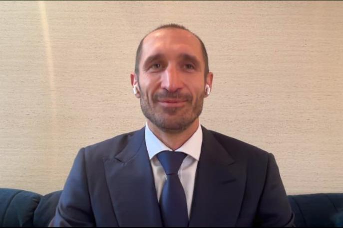 Chiellini: "Kvara e Di Lorenzo? Anche a me Conte disse..."