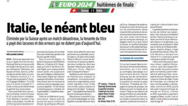 "Il niente azzurro" è stato "sotterrato": il disastro Italia all'estero. E pure a Malta...