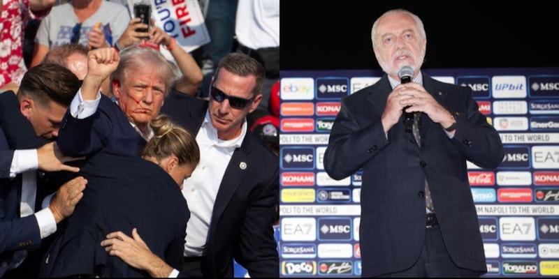 Attentato Trump, il commento di De Laurentiis: "Gesto vigliacco"