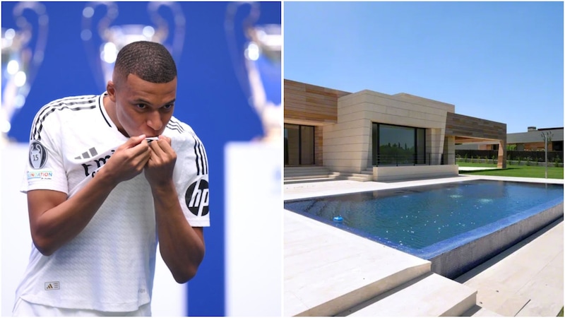 Mbappé e la villa super lusso a Madrid: quanto vale, come è fatta e da chi l'ha comprata