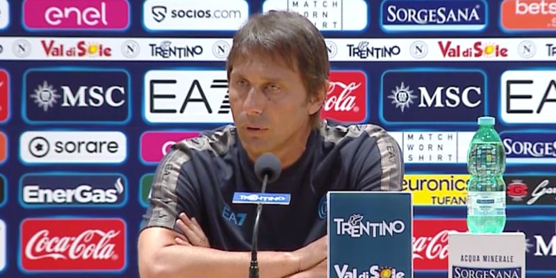 Conte diretta Napoli: segui la conferenza stampa a Dimaro LIVE