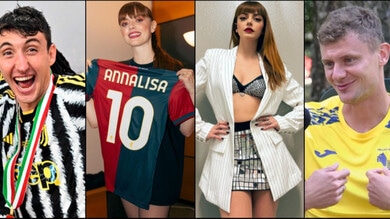 Il calcio ai piedi di Annalisa, Cambiaso apprezza e Dawidowicz osa: "Scambiamoci la maglia"