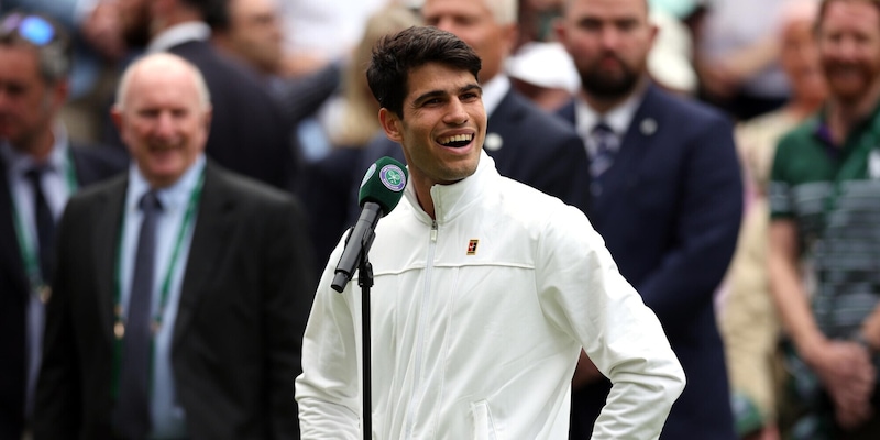 Alcaraz, la frase che sfida il pubblico di Wimbledon: “La Spagna agli Europei…”