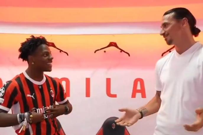 Ibra con iShowSpeed: l'incontro è tutto da ridere